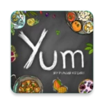 Logo of Yum Recipes android Application 