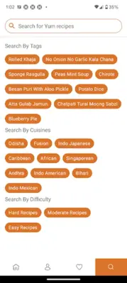 Yum Recipes android App screenshot 8